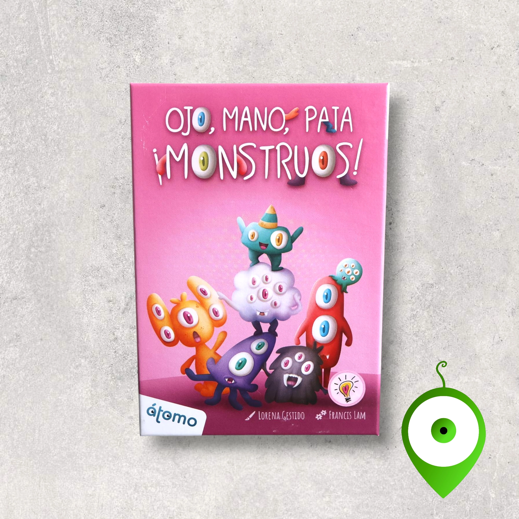 Ojo, Mano, Pata, Monstruos